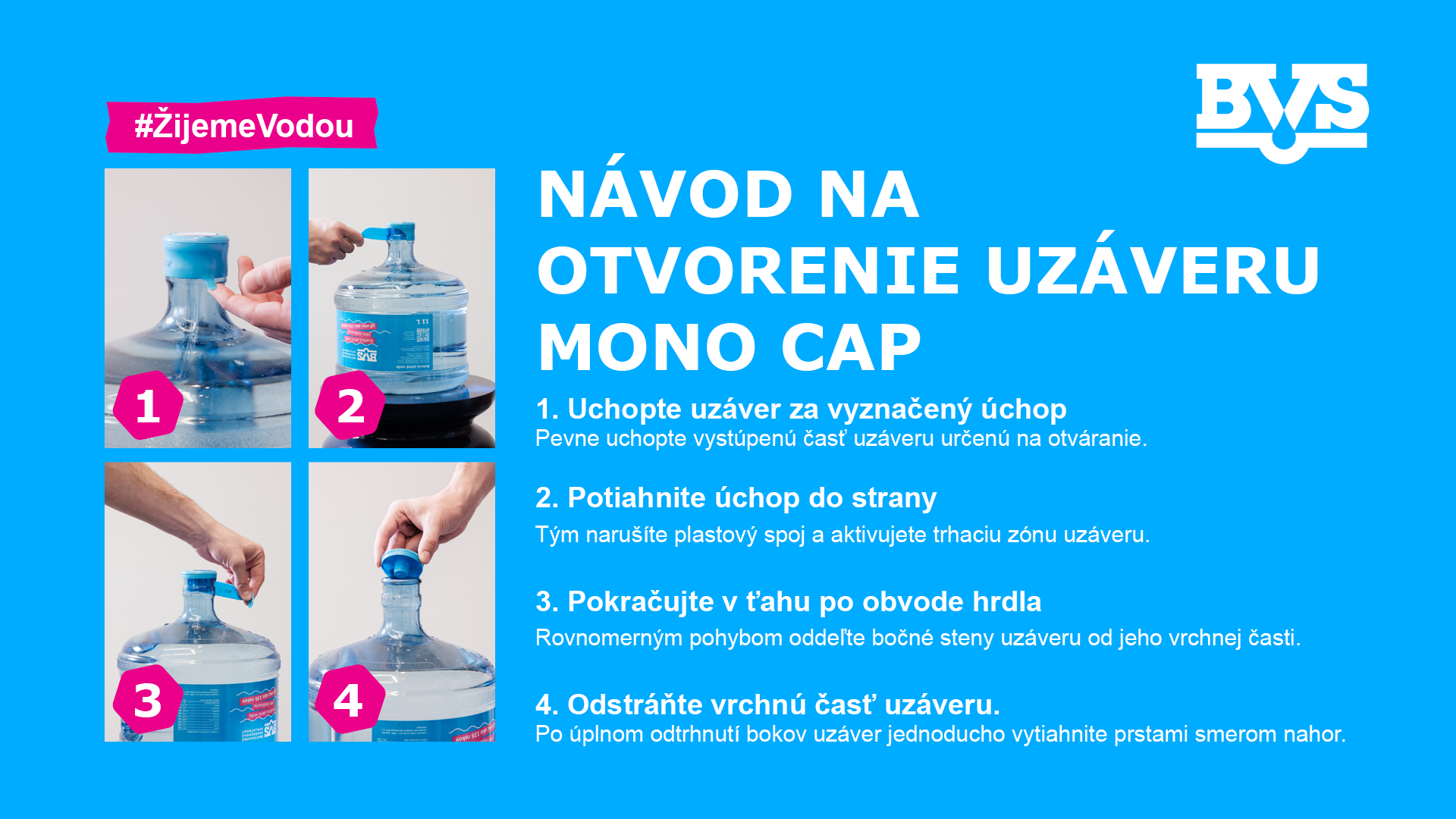 navod otvorenie uzaveru mono cap | WebJET CMS
